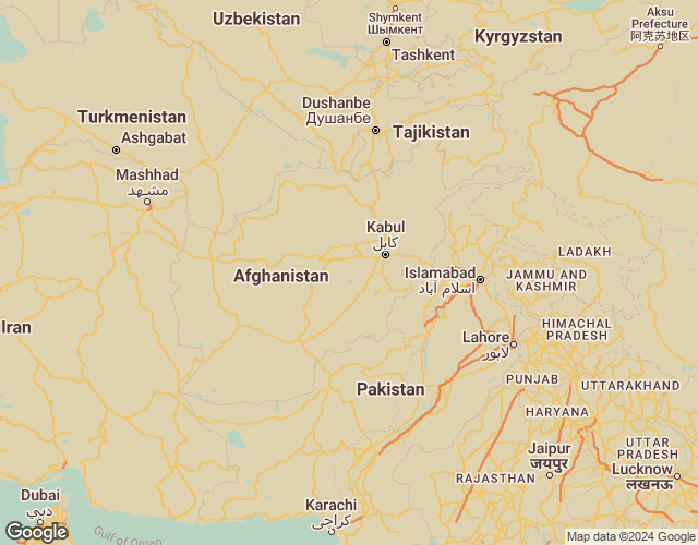 Map of Afghanistan