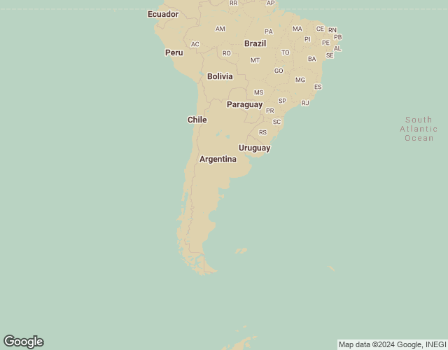 Map of Argentina