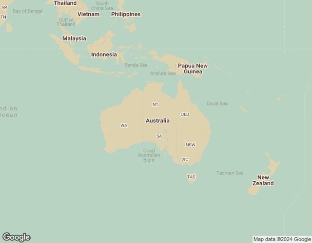 Map of Australia