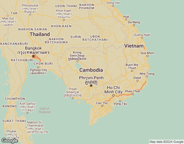 Map of Cambodia
