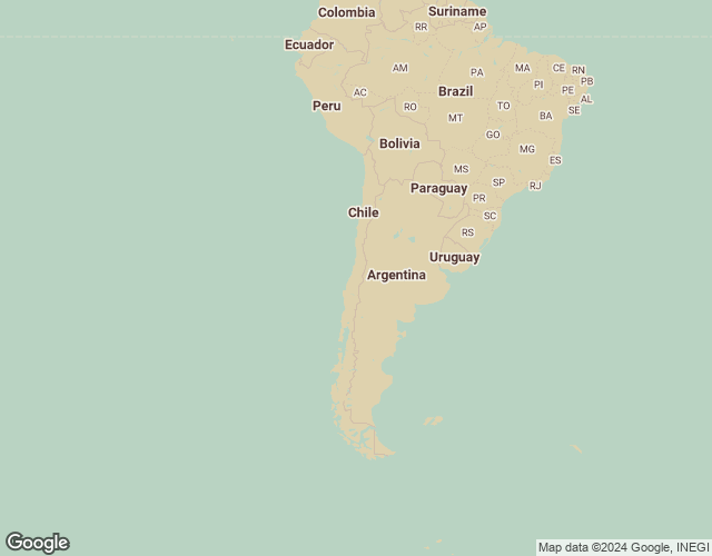 Map of Chile