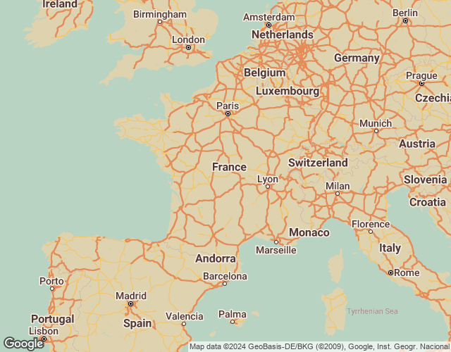 Map of France