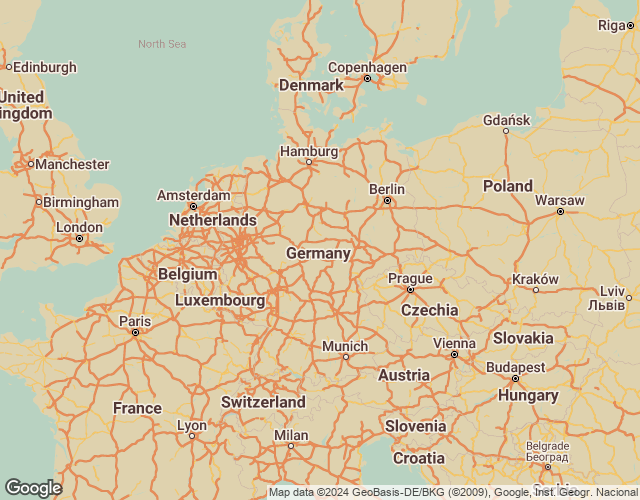 Map of Germany