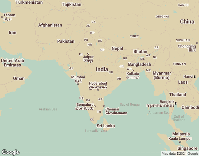 Map of India