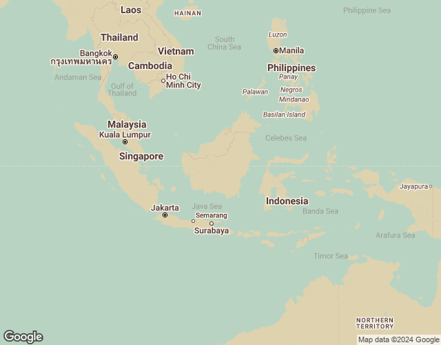 Map of Indonesia