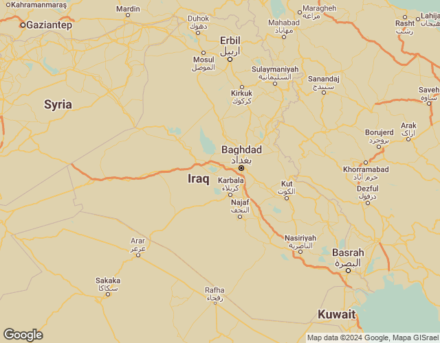 Map of Iraq