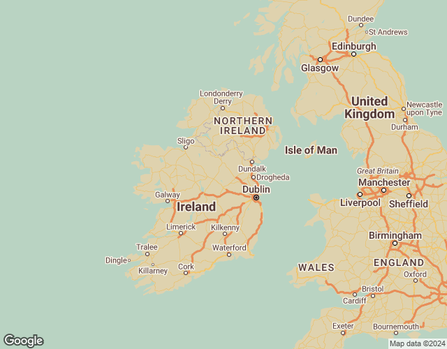 Map of Ireland