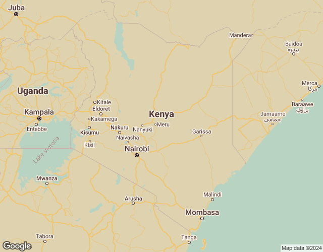 Map of Kenya