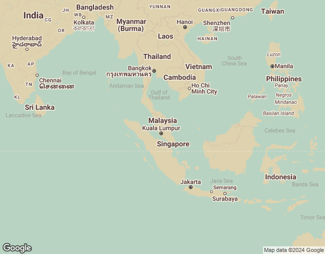 Map of Malaysia