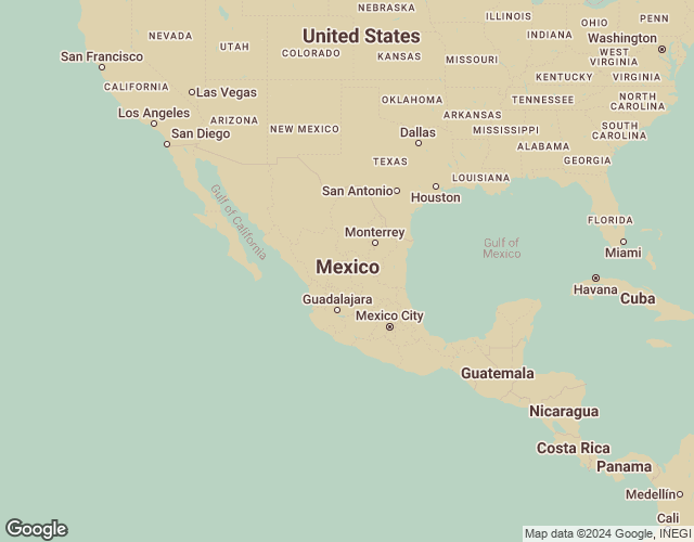Map of Mexico