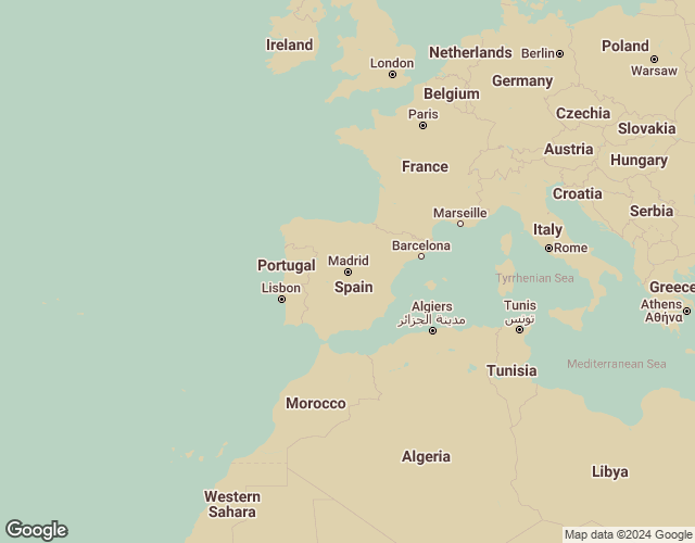 Map of Spain