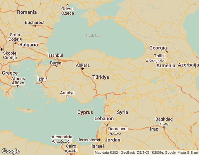 Map of Turkey
