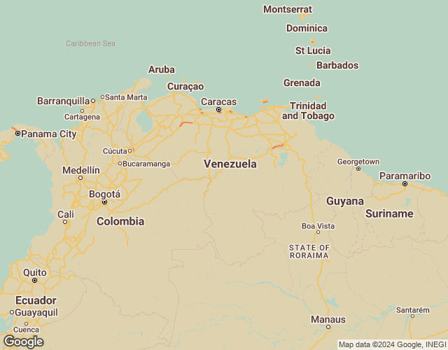 Map of Venezuela